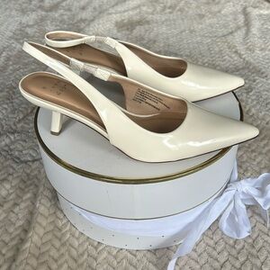 Women’s Audrey Slingback Heels with Memory Foam, A New Day